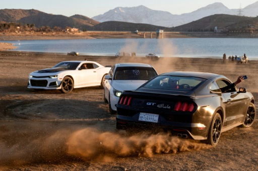 Drifting with purpose: sports car enthusiasts rally in Afghanistan