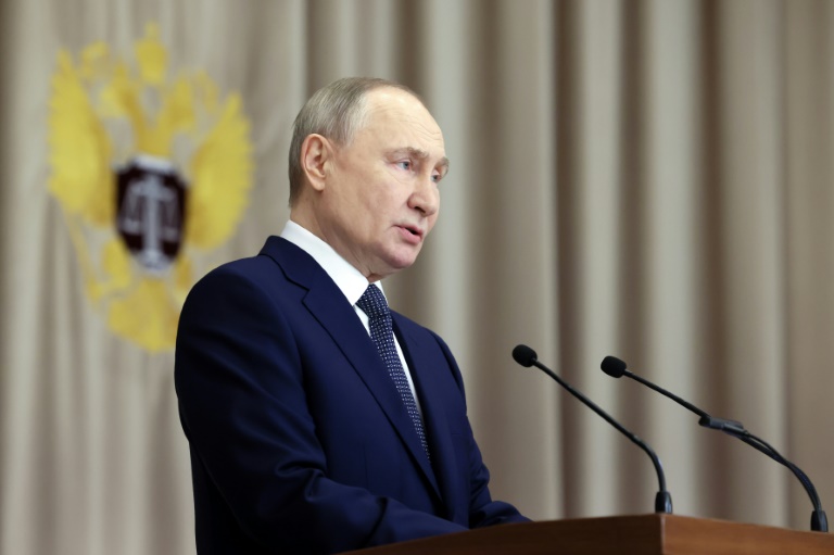 Putin hails Russia's huge number of 'terror' convictions