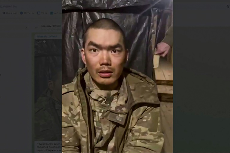 Ukraine says captured two Chinese nationals fighting for Russia