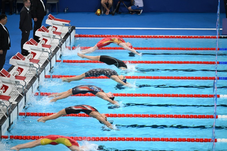 Swimmers get medal boost with new events added for 2028 Olympics