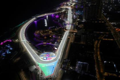 Jeddah's high-speed Corniche Circuit is the venue for this weekend's  Saudi Arabian Grand Prix
