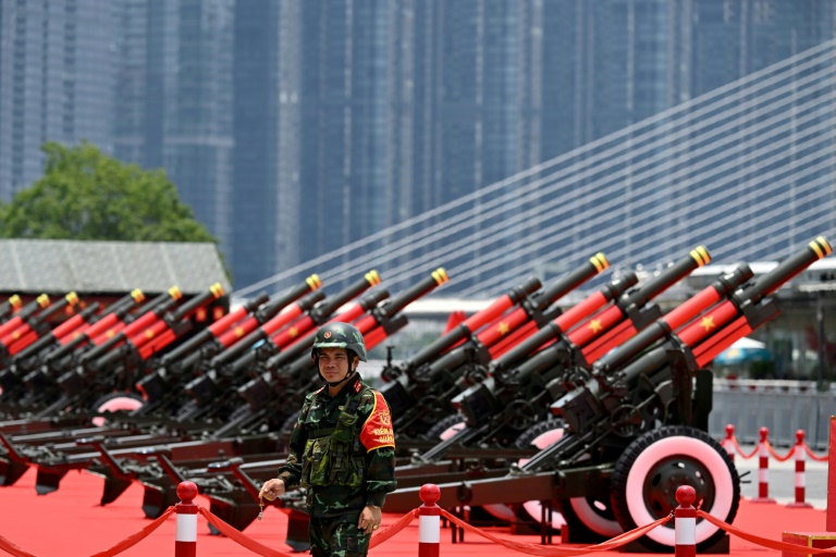 Grand Vietnam parade 50 years after the fall of Saigon