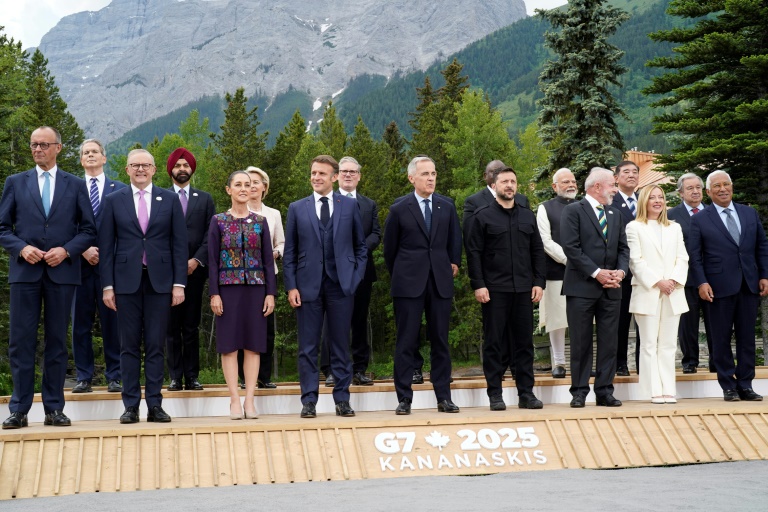 G7 summit minus Trump rallies behind Ukraine