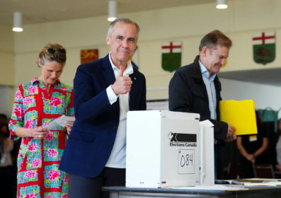 Canadian Prime Minister and Liberal leader Mark Carney has led a resurgence of his party's popularity in opinion polls - Sean KILPATRICK