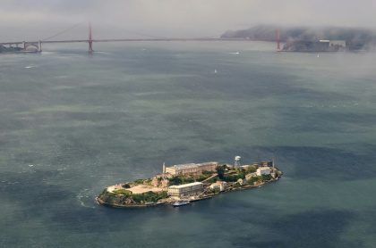 Alcatraz prison closed in 1963 due to high operating costs - JOSH EDELSON (AFP)