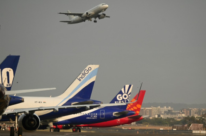 The snakes are a relatively unusual seizure at Mumbai airport - Punit PARANJPE (AFP)