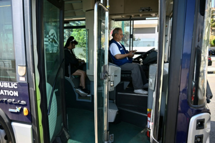 Lebanon's public transport is yet to recover from the civil war that ended more than three decades ago - Joseph EID (AFP)