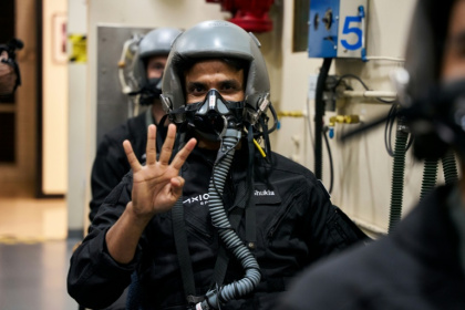 Astronaut Shubhanshu Shukla blasts off into space next week as the first Indian to join the International Space Station - - (AFP)