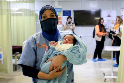 United Nations Population Fund clinics, like this one at Zaatari refugee camp in Jordan, will be shuttered by current budget cuts - Khalil MAZRAAWI (AFP)