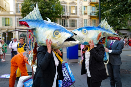 France welcomed world leaders scientists, business leaders and marine conservationists to Nice for the event - Valery HACHE (AFP)
