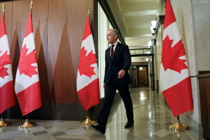 Canadian Prime Minister Mark Carney will host the G7 summit in Kananaskis - Dave Chan (AFP)