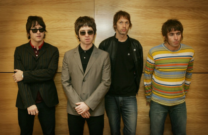 From left: Gem Archer, Noel Gallagher, Andy Bell and Liam Gallagher - MIKE CLARKE (AFP)