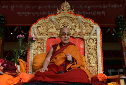 Tibetan spiritual leader the Dalai Lama will turn 90 on July 6 - MONEY SHARMA (AFP)