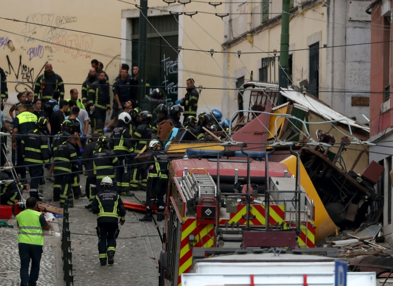 At least 15 dead after Lisbon funicular derails