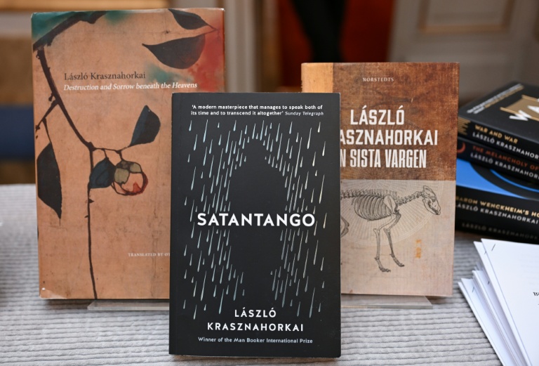 Hungary's 'master of the apocalypse' Krasznahorkai wins literature Nobel