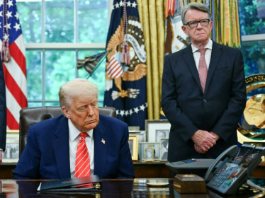 British ambassador Peter Mandelson was sacked in the wake of revelations from the Epstein birthday book - Jim WATSON (AFP)