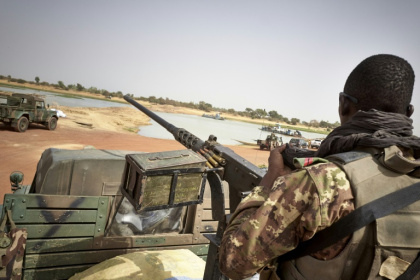 Malian soldiers have been battling jihadists for more than a decade - MICHELE CATTANI (AFP)