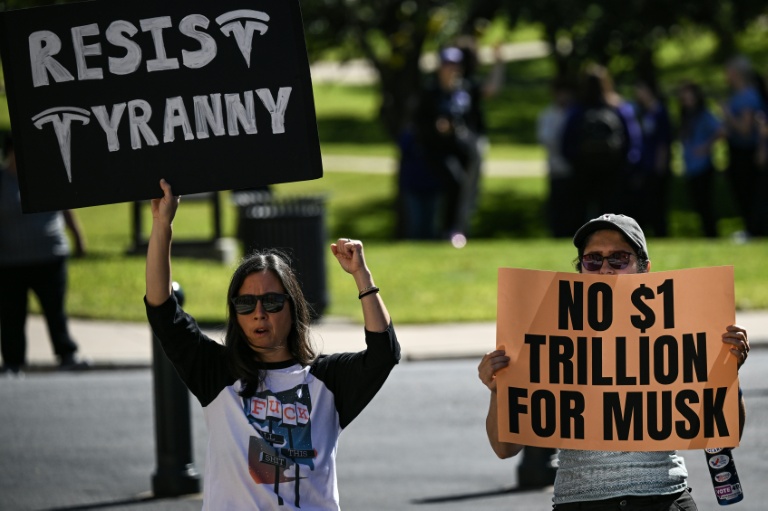 Tesla shareholders approve Musk's $1 trillion pay package