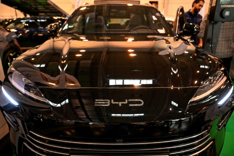 China's BYD poised to overtake Tesla in 2025 EV sales