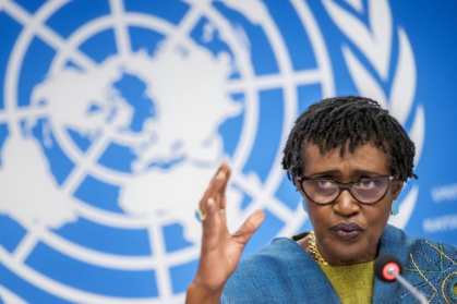 The cuts to HIV funding could have 'devastating consequences', UNAIDS chief Winnie Byanyima has warned - Fabrice COFFRINI (AFP)