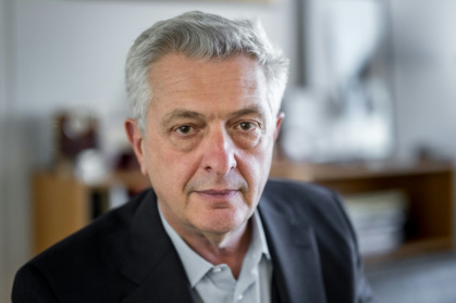 Filippo Grandi is leaving his post after 10 years as the United Nations High Commissioner for Refugees - Fabrice COFFRINI (AFP)