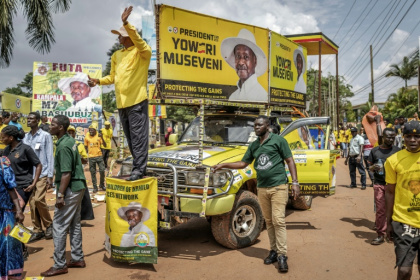 Uganda, where around half of the population is under the age of 18, is holding elections with President Yoweri Museveni expected to extend his 40-year rule - - (AFP)