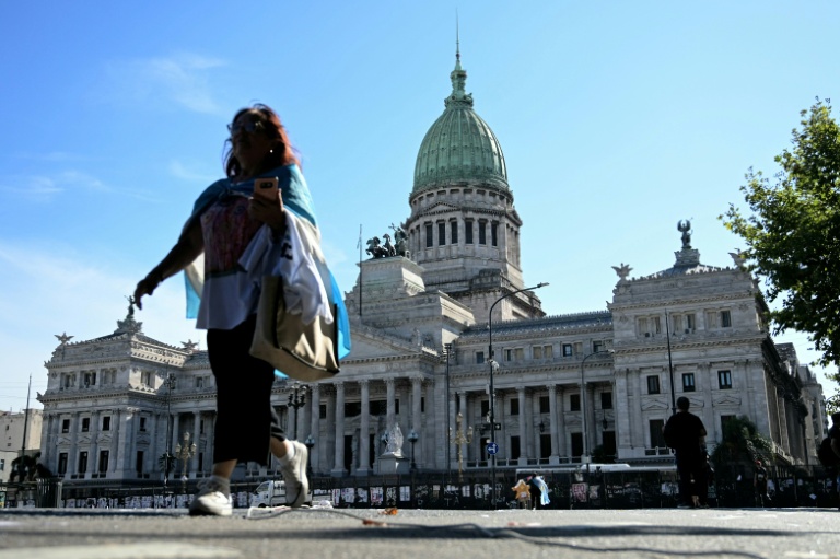 Striking Argentine workers clash with police in protest over labor reforms