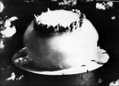 The US military conducted nuclear tests on Bikini Atoll in the Pacific Ocean in July 1946 - - (AFP)