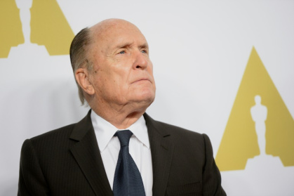 Actor Robert Duvall - seen at a luncheon for Oscar nominees in 2015 -- is an Academy Award winner with a total of seven nominations throughout his career - Robyn BECK (AFP)