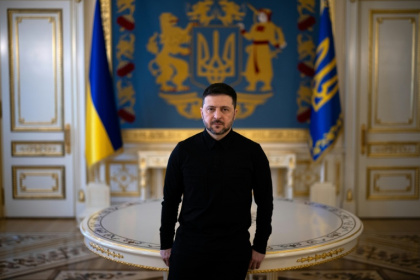 Ukrainian leader Volodymyr Zelensky is coming under mounting pressure from Donald Trump to cede territory to Russia - HENRY NICHOLLS (AFP)