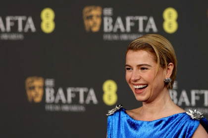 Irish actor Jessie Buckley won Best Actress for 'Hamnet' to add to her Golden Globe - Adrian Dennis (AFP)