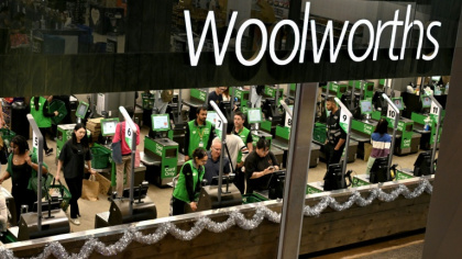 Woolworths is one of Australia's largest supermarket chains and is far from the only company to have employed AI-powered customer service assistants - William WEST (AFP)