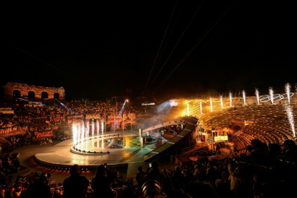The Milan-Cortina Winter Paralympics will open in the Verona Arena, where the closing ceremony for the Winter Olympics was held - PIERO CRUCIATTI (AFP)