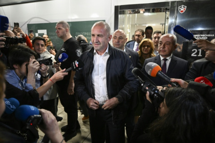 Rumen Radev is an EU critic who has called for renewing ties with Russia - Dimitar KYOSEMARLIEV (AFP)