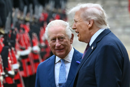 Charles, 77, showcased his diplomatic skills during Trump's state visit to Britain last September - ANDREW CABALLERO-REYNOLDS (AFP)