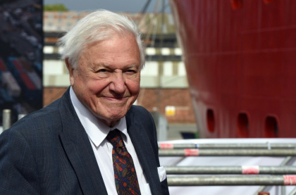 The BBC is leading the celebration of David Attenborough's centenary with a full week of programming dedicated to his life and work - Asadour Guzelian (AFP)