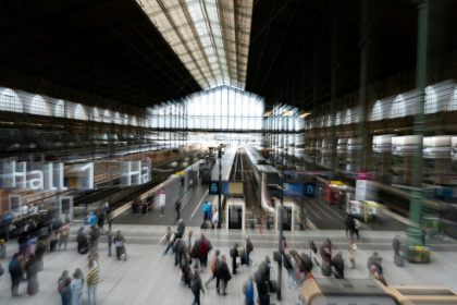 Dreams of seamless cross-country train journeys often rub up against a fragmented European rail network - Léo Vignal (AFP)