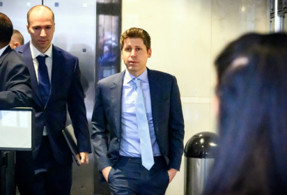 OpenAI co-founder Sam Altman is the latest tech titan to take the stand in the high-stakes trial brought by Elon Musk - JOSH EDELSON (AFP)