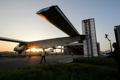 Sun-powered plane Solar Impulse 2 crashed recently, despite successfully circumnavigating the world in 2016 - Fabrice COFFRINI (AFP)