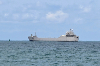 The latest Global Sumud Flotilla vessels set sail from Turkey last week - Nir KAFRI (AFP)