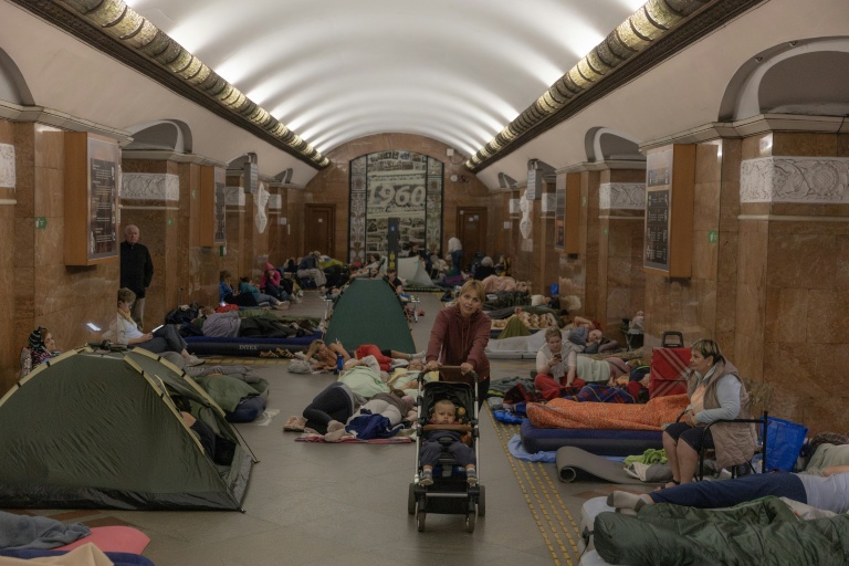 Deadly Russian barrage pounds Ukraine capital