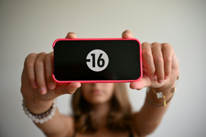 After Australia became the first country to ban under-16s from social media, several EU nations called for a similar move - Nicolas TUCAT (AFP)
