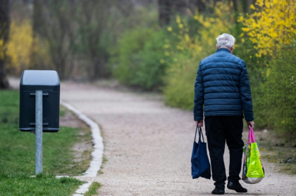 The European Union's ageing population will peak in 2029 and migration will only partly help make up the human shortfall, the EU says - John MACDOUGALL (AFP)