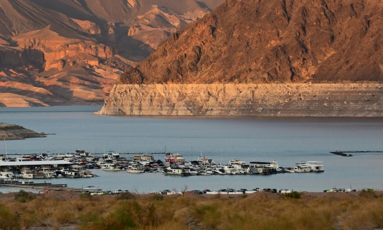 Climate change leaves its mark on America's largest reservoir