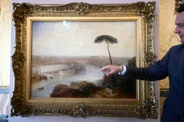 'Exceptional' Turner painting shown in Rome before sale