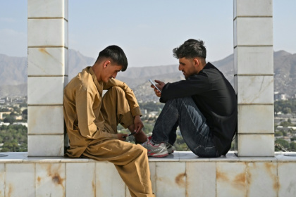 The Taliban authorities have taken steps to control Afghans' access to technology - Wakil KOHSAR (AFP)