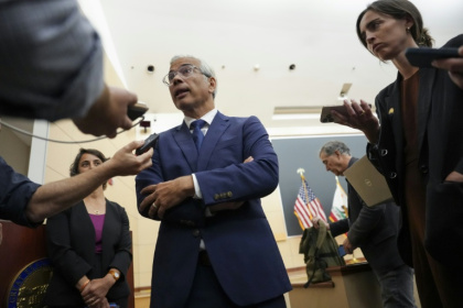 California Attorney General Rob Bonta called the Meta settlement 'real change, real transparency, and real enforceable protections for children' - Godofredo A. VÁSQUEZ (AFP)