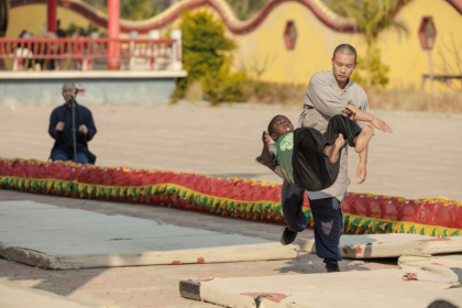 The Shaolin Temple in Zambia opened in 2021 - GIANLUIGI GUERCIA (AFP)