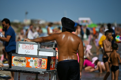 Scientists say that human activity -- primarily burning fossil fuels -- is heating the planet and fuelling extreme weather events. - Gabriel BOUYS (AFP)