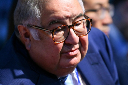 Uzbek-born Russian businessman Alisher Usmanov attends the Congress of the Russian Union of Industrialists and Entrepreneurs in Moscow on March 26, 2026 - Igor IVANKO (AFP)